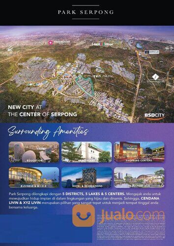 Rumah Murah Terbaik di Cendana Livin Park Serpong