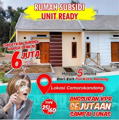 RUMAH SUBSIDI TANPA BI CHECKING