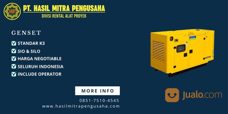 Sewa Alat Proyek GENSET 80Kva / 0851-7510-4545