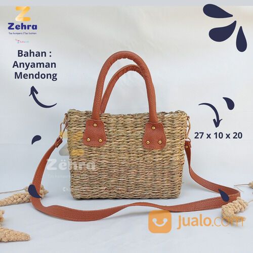 Slingbag anyaman mendong | Tas Wanita | Tas Termurah | Tas Terbaru