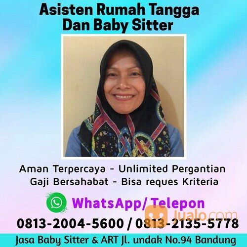 Baby sitter menginap dan pembantu rumah tangga