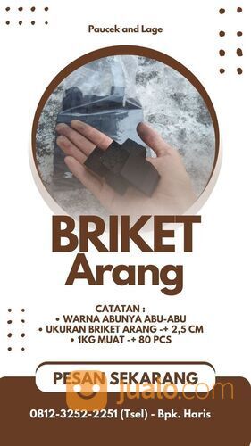 PABRIK !! TELP : 0812-3252-2251 (WA) Harga Arang Briket Per Ton Jepara