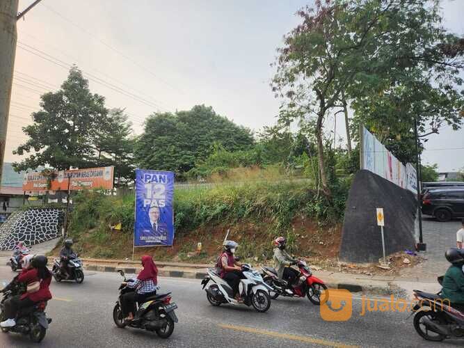 Tanah Tepi Jalan Raya Ramai Cocok Bangun Restoran, Siap Balik Nama