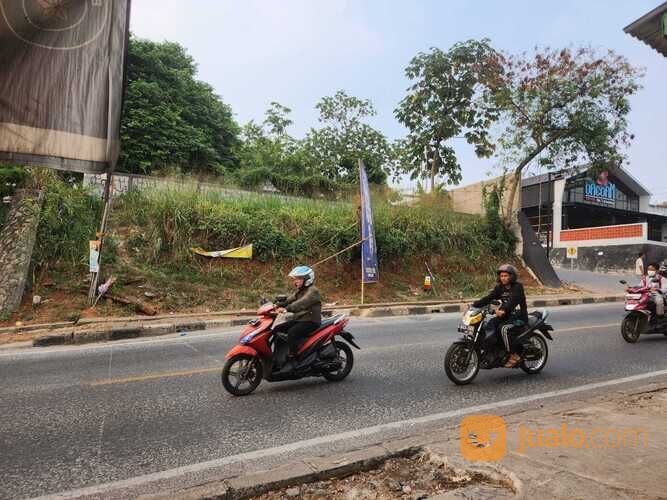 Tanah Tepi Jalan Raya Ramai Cocok Bangun Restoran, Siap Balik Nama