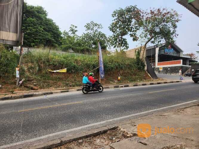 Tanah Tepi Jalan Raya Ramai Cocok Bangun Restoran, Siap Balik Nama
