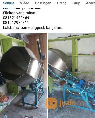 Mesin pengaduk bumbu