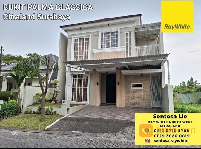 Rumah Bukit Palma Classica Citraland Surabaya FULL Furnished Modern Mewah