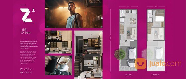 New Cluster XYZ Livin Park Serpong