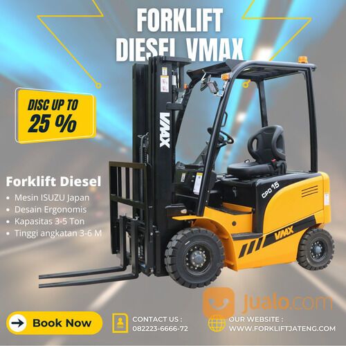 Forklift Solo Sukoharjo Murah Bergaransi / Distributor Forklift Solo Karanganyar