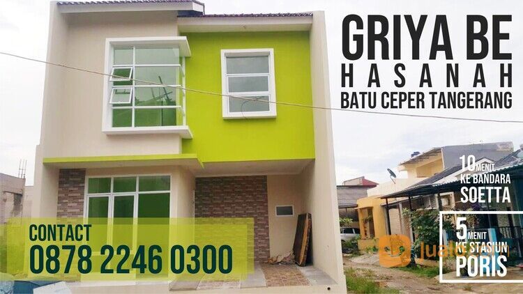 Rumah Dekat Stasiun Batu Ceper Tangerang | Griya Be Hasanah Batuceper