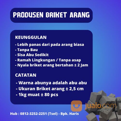SUPPLIER !! TELP : 0812-3252-2251 (WA), Arang Briket Terdekat Kudus