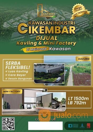 Gudang kawasan industri cikembar sukabumi