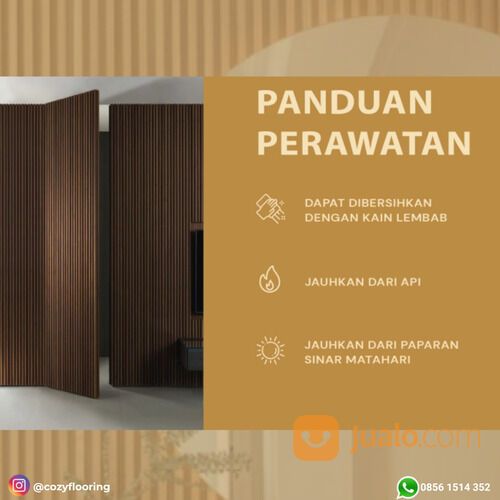 WPC Wallpanel Chiara Indoor Panjang 2,9m Motif