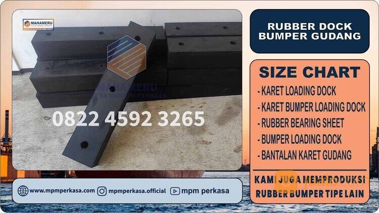 Rubber Bumper Loading Dock - Pemasangan Rubber Bumper Loading Dock, Di Jakarta Indonesia
