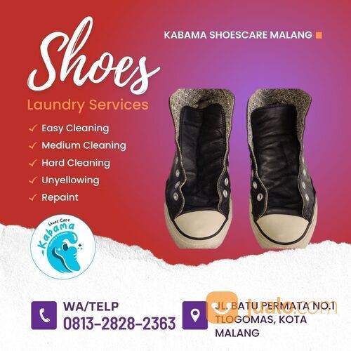 Jasa cuci sepatu