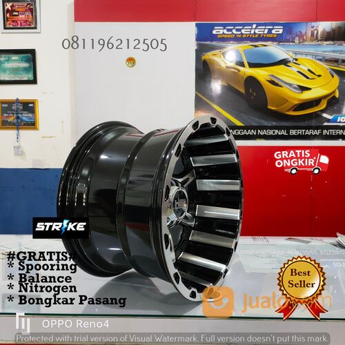 Velg ban Mobil Murah surabaya ASAKOTA 4168 HSR R15 Katana Taft Gt
