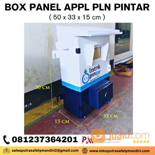 BOX PANEL APPL PLN PINTAR KECIL KOTAK LISTRIK LUAR RUANGAN 50 x 33 x 15 CM PABRIKASI JAKARTA