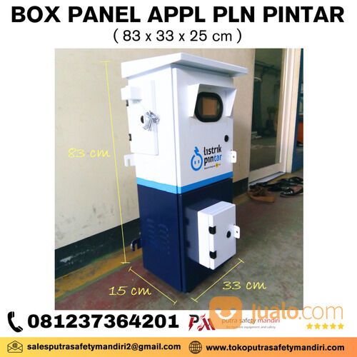 BOX PANEL APPL PLN PINTAR BESAR 83 x 33 x 25 CM KOTAK LISTRIK OUTDOOR PLAD MILD STEEL 1.2 MM
