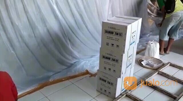 Plastik Fumigasi Ukuran Bebas Minimal Order 100 m2 Ketebalan 250 Mikron