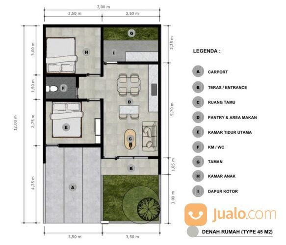 ARANA RESIDENCE TYPE 45/84