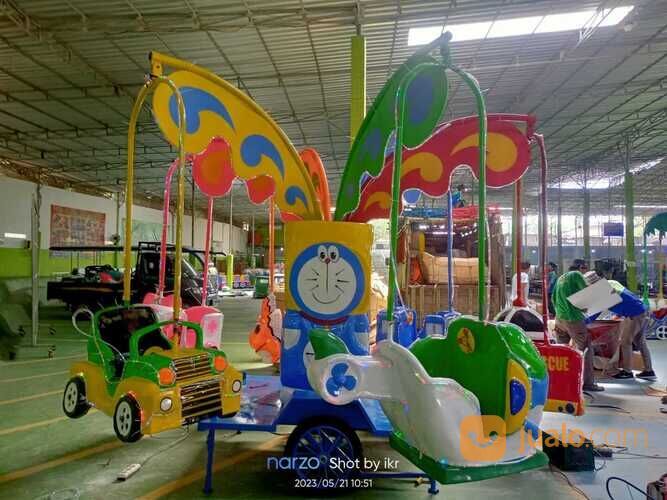 komedi putar safari isi 6 - odong odong