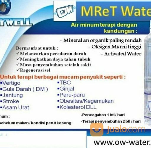 Air Minum kesehatan ber oksigen OW 488ml