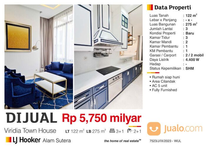 Viridia town house daerah kota jakarta selatan Cilandak