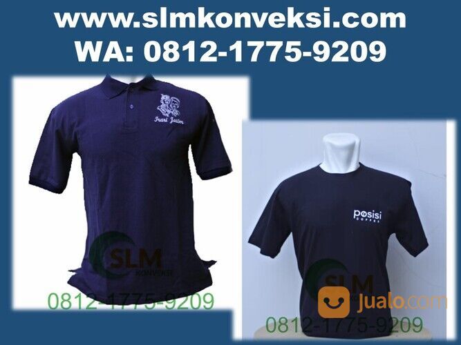 Kualitas Terjamin!! WA 0812 1775 9209, SLM Konveksi Vendor Polo Shirt Profesional Surabaya Sidoarjo