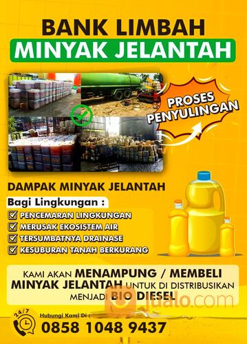 Ubah Limbah Minyak Goreng Bekas Jadi Cuan!