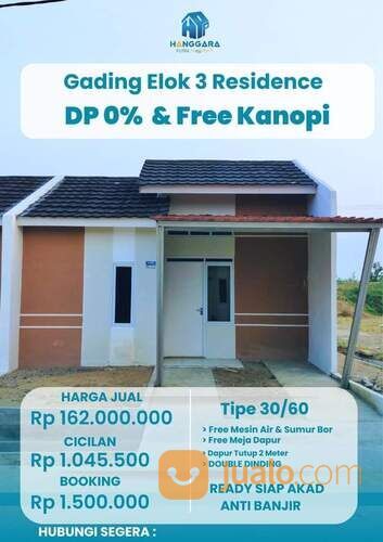 GADING ELOK 3 HUNIAN SUBSIDI BERNUANSA KOMERSIL LOKASI STRATEGIS DI TIMUR KARAWANG SIAP AKAD