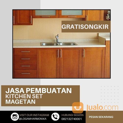 Jasa Pembuatan kitchen Set Di Magetan - 082132740001
