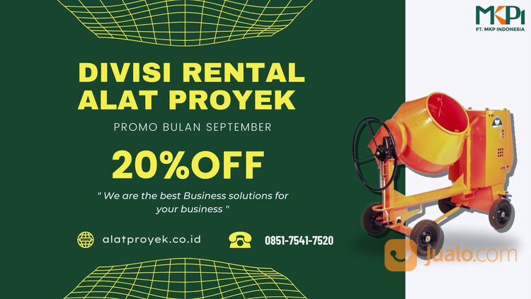 SEWA ALAT MOLEN COR TERMURAH KOTA BATAM | 0851-7541-7520