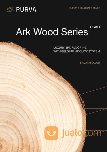 Lantai SPC Flooring Purva tebal 5mm - ARK Wood SPC Purva