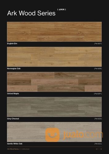 Lantai SPC Flooring Purva tebal 5mm - ARK Wood SPC Purva