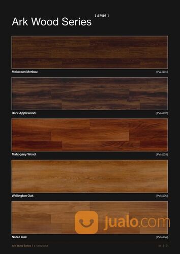 Lantai SPC Flooring Purva tebal 5mm - ARK Wood SPC Purva