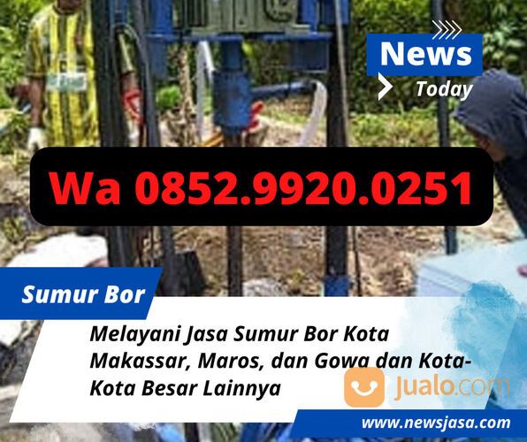 Wa 0852.9920.0251 Harga Jasa Sumur Bor Gowa