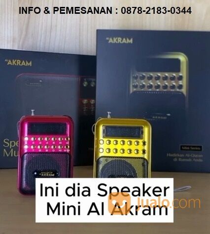 Super Lengkap WA 0878 2183 0344, Speaker Alquran Murottal 30 Juz Tipe Mini Al Akram, Bandung