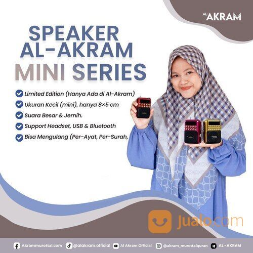 Super Lengkap WA 0878 2183 0344, Speaker Alquran Murottal 30 Juz Tipe Mini Al Akram, Bandung