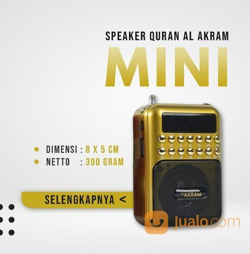 Super Lengkap WA 0878 2183 0344, Speaker Alquran Murottal 30 Juz Tipe Mini Al Akram, Bandung
