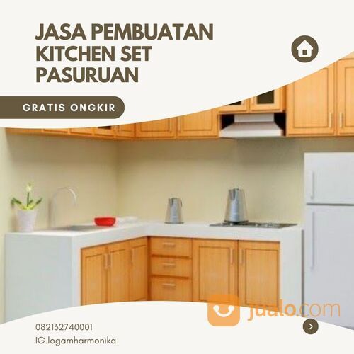 Jasa Pembuatan Kitchen Set Di pasuruan - 082132740001