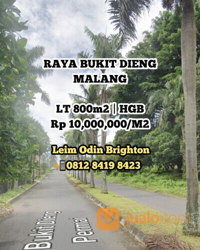 TANAH MURAH RAYA BUKIT DIENG MALANG