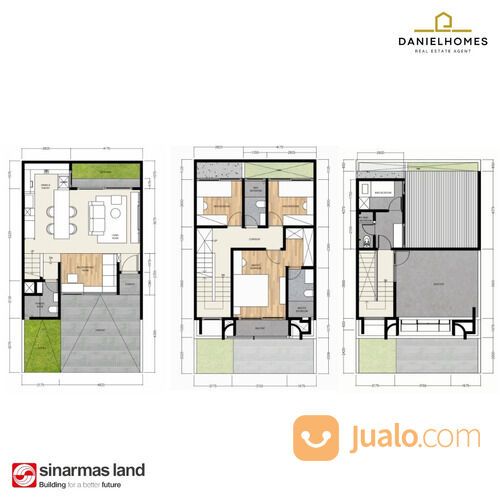 Vasya @Tanakayu Rumah Modern Keren di BSD City