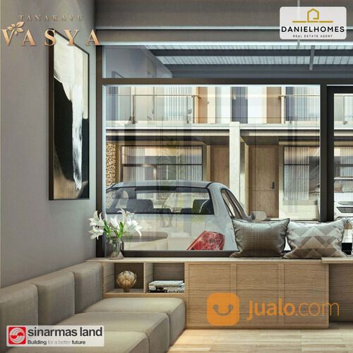 Vasya @Tanakayu Rumah Modern Keren di BSD City