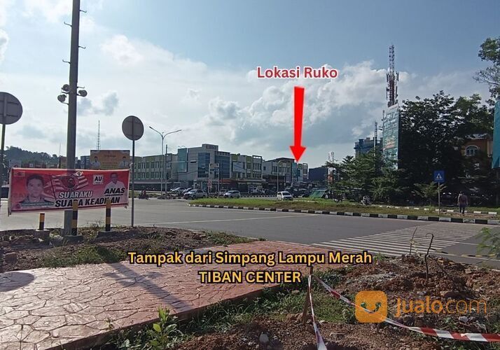 Ruko 3,5 Lt Tiban Vivo Square Tiban Center Depan Jalan Raya Ring 1
