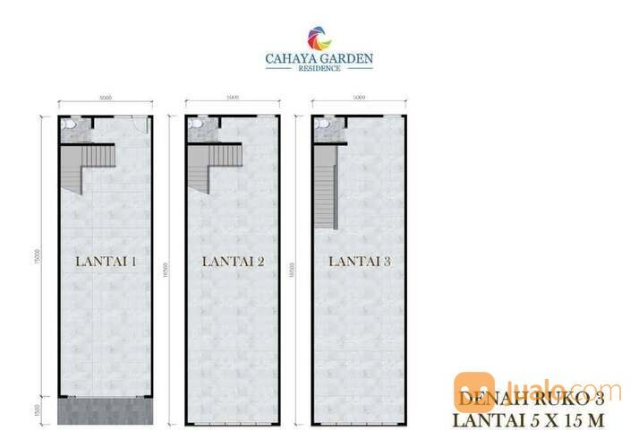 Ruko Cahaya Garden Depan Pasar Cahaya Garden