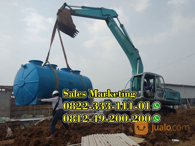Tangki STP, IPAL, BIO REAKTOR,WTP FIBERGLASS Ramah Lingkungan