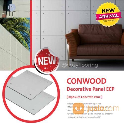 Conwood Decorative Panel ECP Mudah dipasang 60cm x 60cm