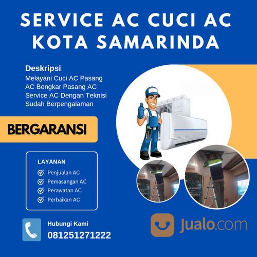 Jasa Service AC Samarinda 081251271222