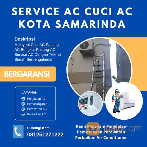 Jasa Service AC Samarinda 081251271222