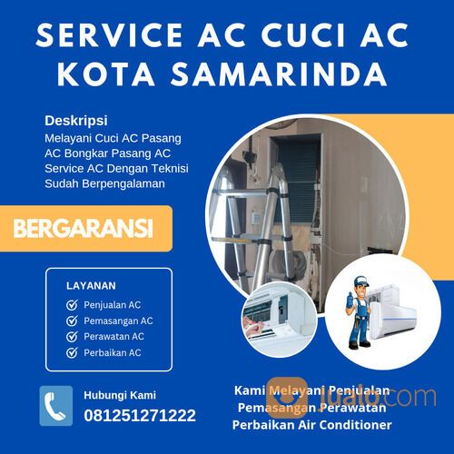 Jasa Service AC Samarinda 081251271222